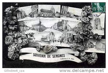 - SERGINES  - Souvenir - Sergines