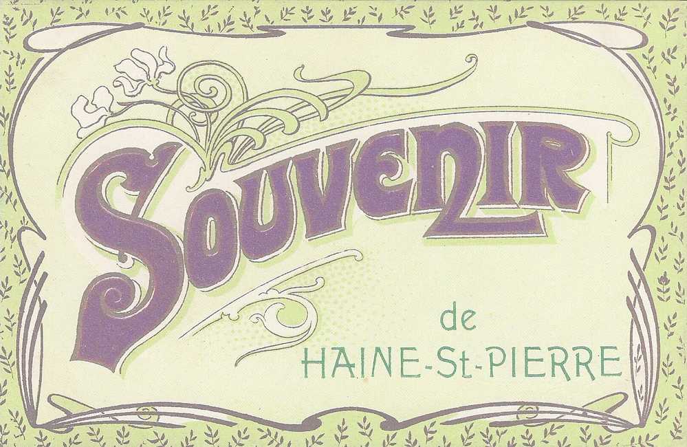 HAINE-ST-PIERRE - SOUVENIR DE - La Louvière
