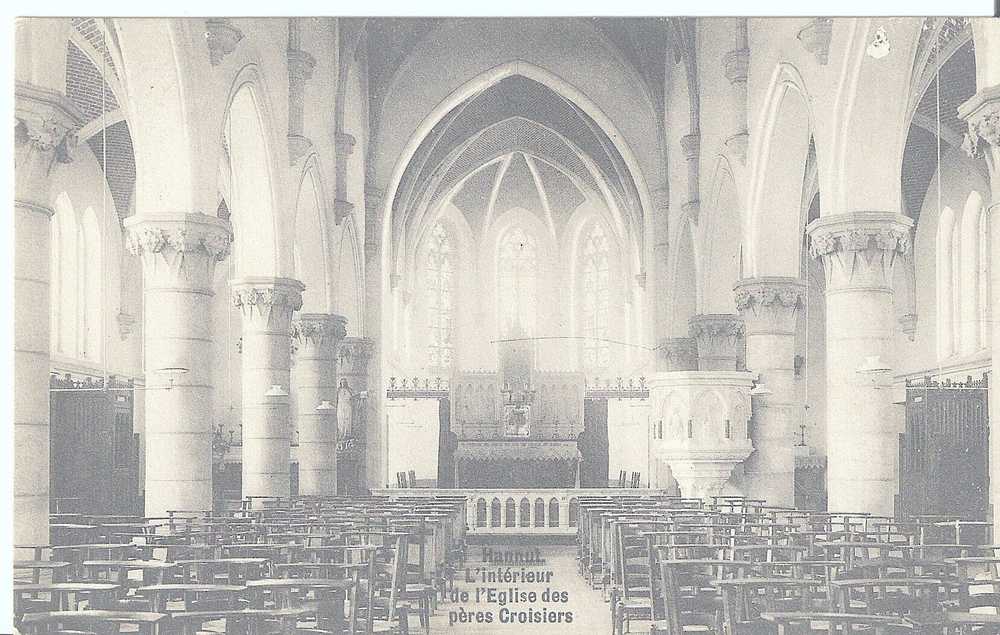 HANNUT - L'INTERIEUR DE L'EGLISE DES PERES CORISIERS - Hannut