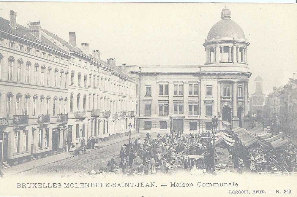 MOLENBEEK-SAINT-JEAN     BRUXELLES - MAISON COMMUNALE - Molenbeek-St-Jean - St-Jans-Molenbeek