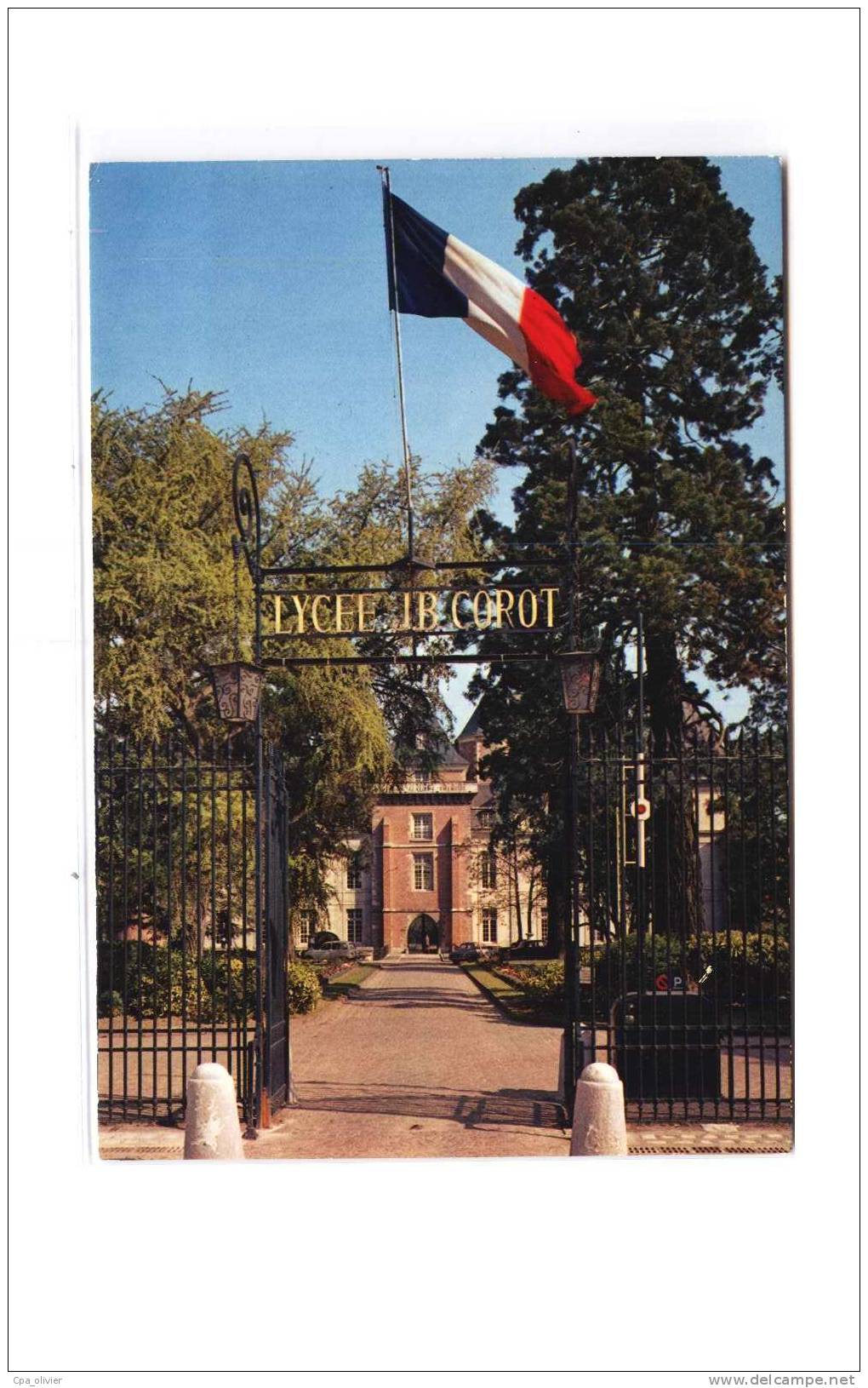 91 SAVIGNY SUR ORGE Chateau, Entrée, Lycée Corot, Ed CIM 8, CPSM 10x15, 197? - Savigny Sur Orge