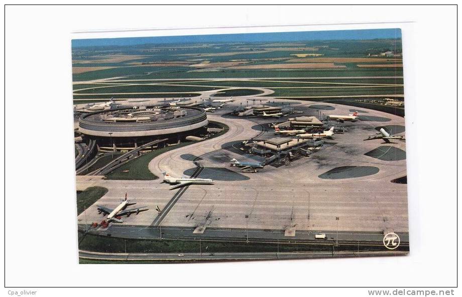 95 ROISSY Aéroport Charles De Gaulle, Vue Générale Aérienne, Satellites, Pistes, Ed PI 338, CPSM 10x15, 197? - Roissy En France