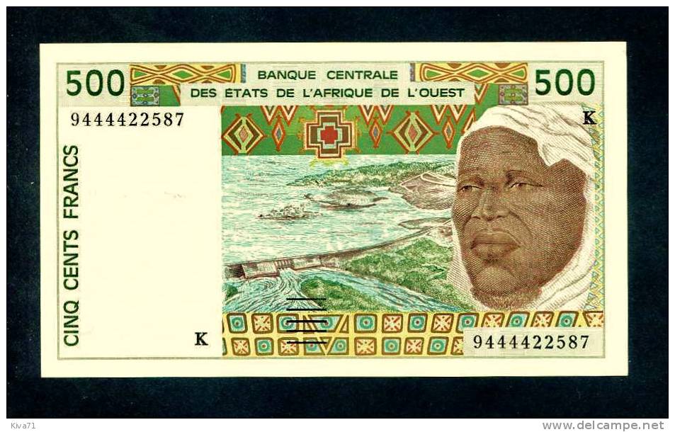 500F    "SENEGAL"  Lettre K  Ro4 - Senegal