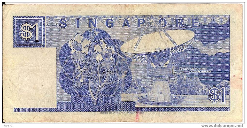 1 Dollar  "SINGAPOUR"         Bc.13 - Singapore