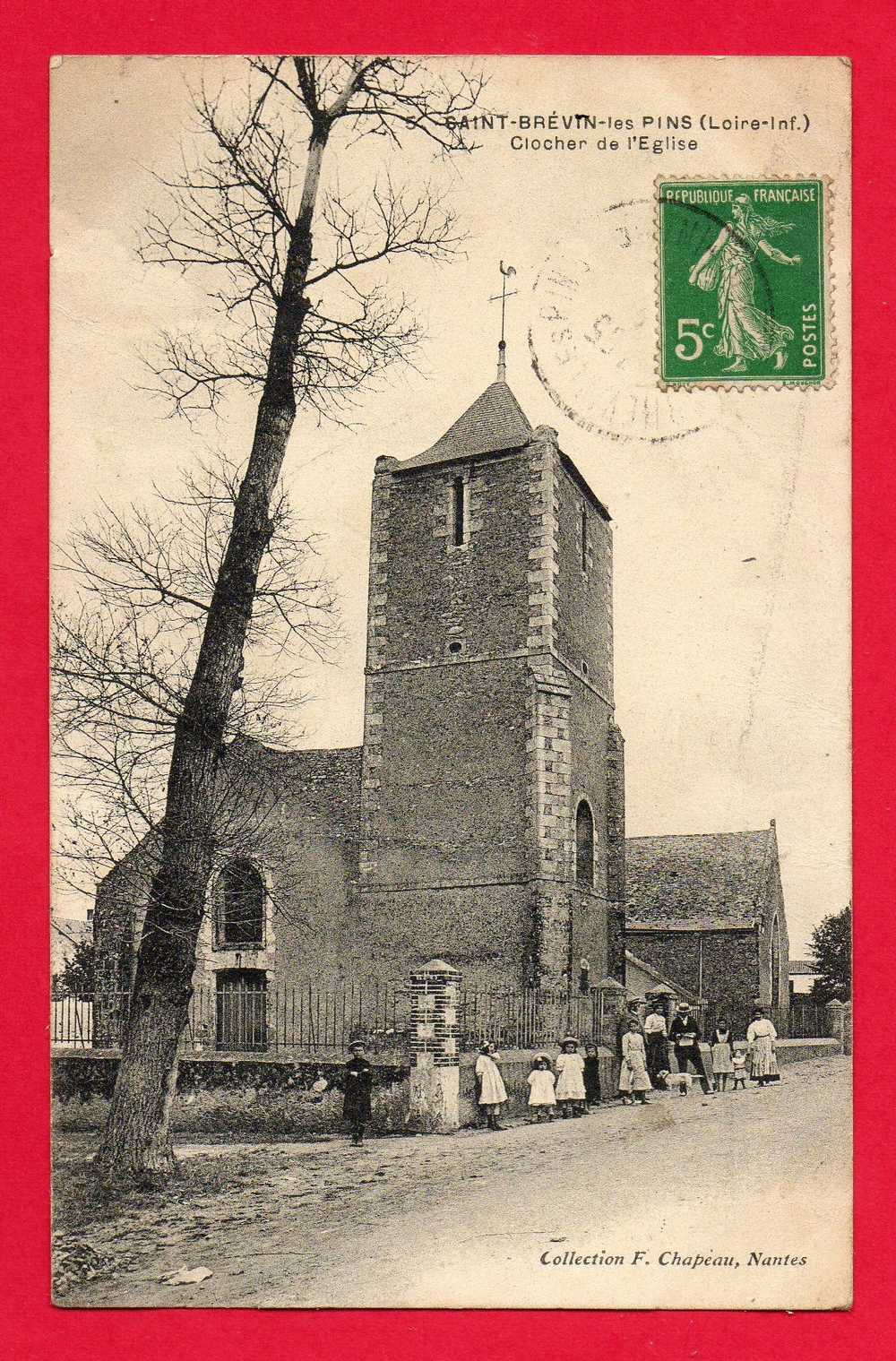 SAINT BREVIN Les PINS Clocher De L'Eglise. - Saint-Brevin-les-Pins