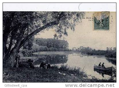 -  CHAMPIGNY - C/ Pont Sur Yonne - Les Bords De L'Yonne - Pêcheurs - Champigny