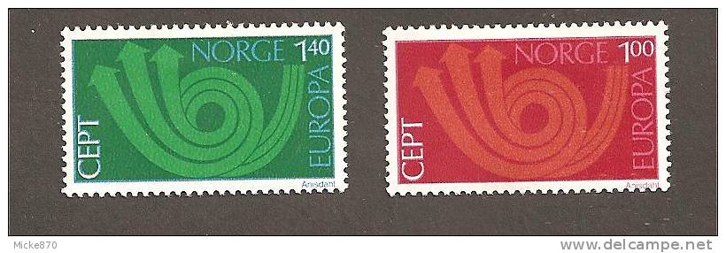 Norvège N°616 Et 617 Neuf* Europa - Ungebraucht