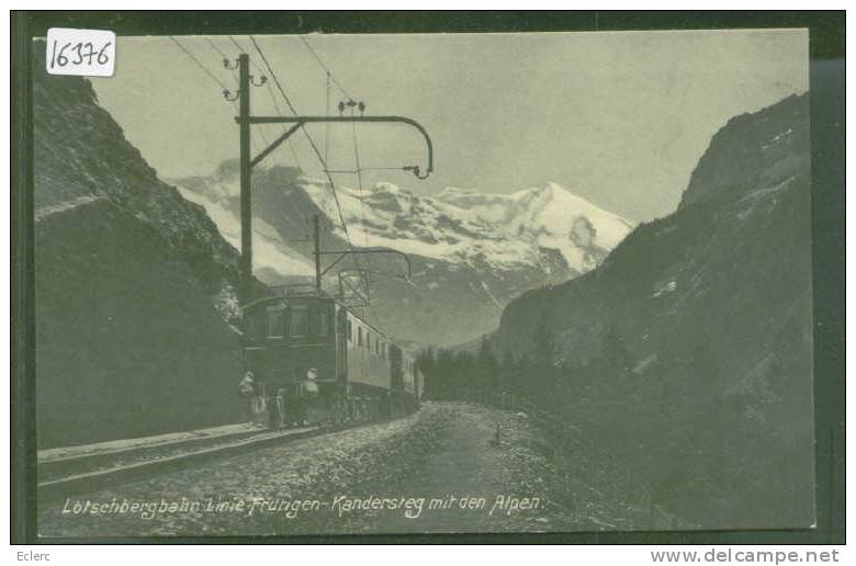 LÖTSCHBERGBAHN FRUTIGEN-KANDERSTEG - TB - Frutigen