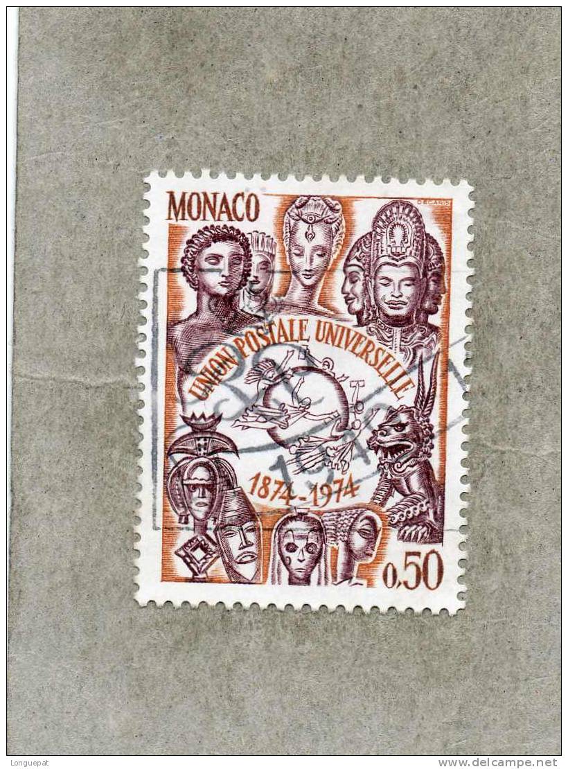 MONACO : Centenaire De L´UPU (liaisons Entre Les Races) - Used Stamps