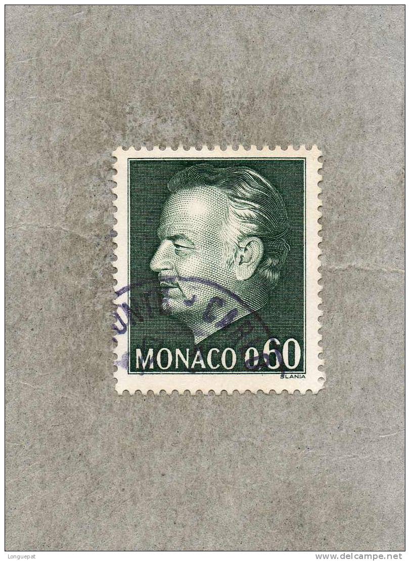 MONACO : Prince  Rainier III - Gebraucht