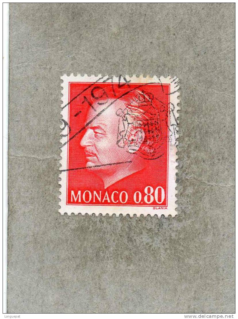 MONACO : Prince  Rainier III - Gebraucht