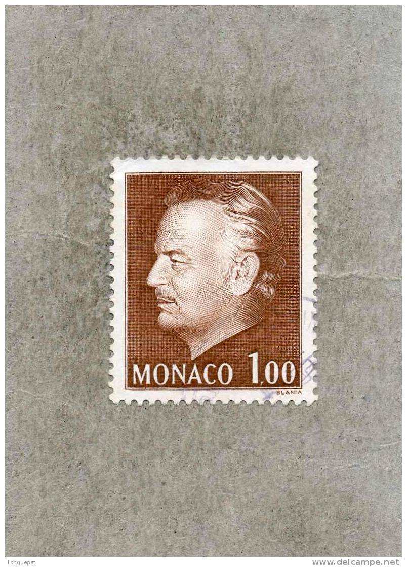 MONACO : Prince  Rainier III - Gebraucht