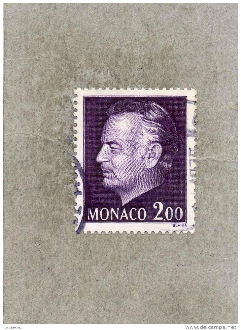 MONACO : Prince  Rainier III - Used Stamps