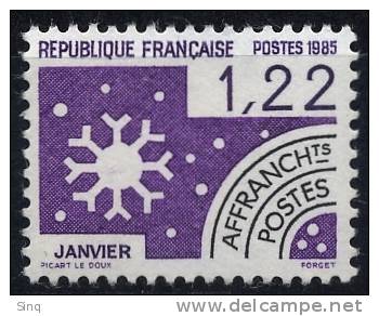 N° 186  Année 1985, Les Mois De L´année, Valeur Faciale 1,22 F - 1964-1988