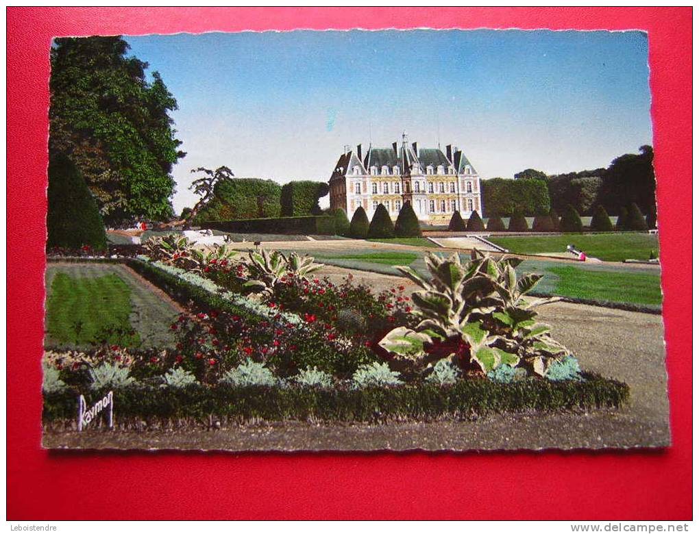 CPSM-92-HAUTS DE SEINE- LE CHATEAU DE SCEAUX-NON VOYAGEE- PHOTO RECTO /VERSO-Editeur :RAYMON-CARTE EN BON ETAT,MINIME V - Sceaux