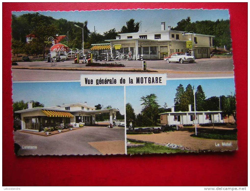 CPSM-SUISSE-VUE GENERALE DE LA MOTGARE-MULTI-VUES-LE MOTEL-CAFETERIA -NON VOYAGEE- PHOTO RECTO /VERSO-CARTE EN BON ETAT - Altri & Non Classificati