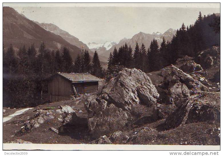 P1342 Switzerland Klosters 1250 M Obere Ruti 1927 Used Perfect Shape - Klosters