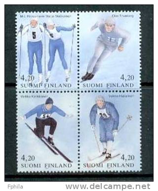 1994 FINLAND IOC OLYMPIC WINNERS MNH ** - Unused Stamps