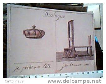 GUILLOTTINE GHIGLIOTTINA  DEL TERRORE  ROMA MUSEO NAPOLEONICO NAPOLEONE  N1987 CR14983 - Bagne & Bagnards