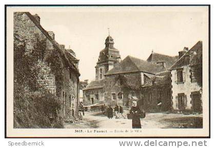 16318 Le Faouët - Entrée De La Ville -3615 Laurent Nel.  Eglise - Paysanne Avec Paniers - Faouët