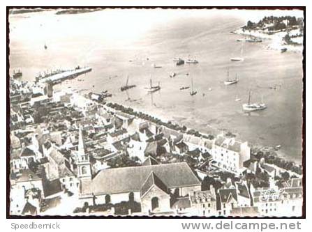 16314 PORT LOUIS - Vue Aérienne De L'Eglise Embarcadere Rade Lorient ; 3.031 Greff ; Voilier - Port Louis