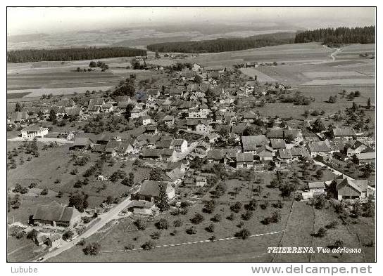 Thierrens - Vue Aérienne     Ca. 1950 - Thierrens