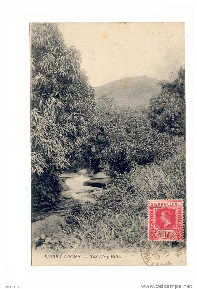 OLD FOREIGN 5355 - SIERRA LEONE - THE KISSY FALLS - Sierra Leona