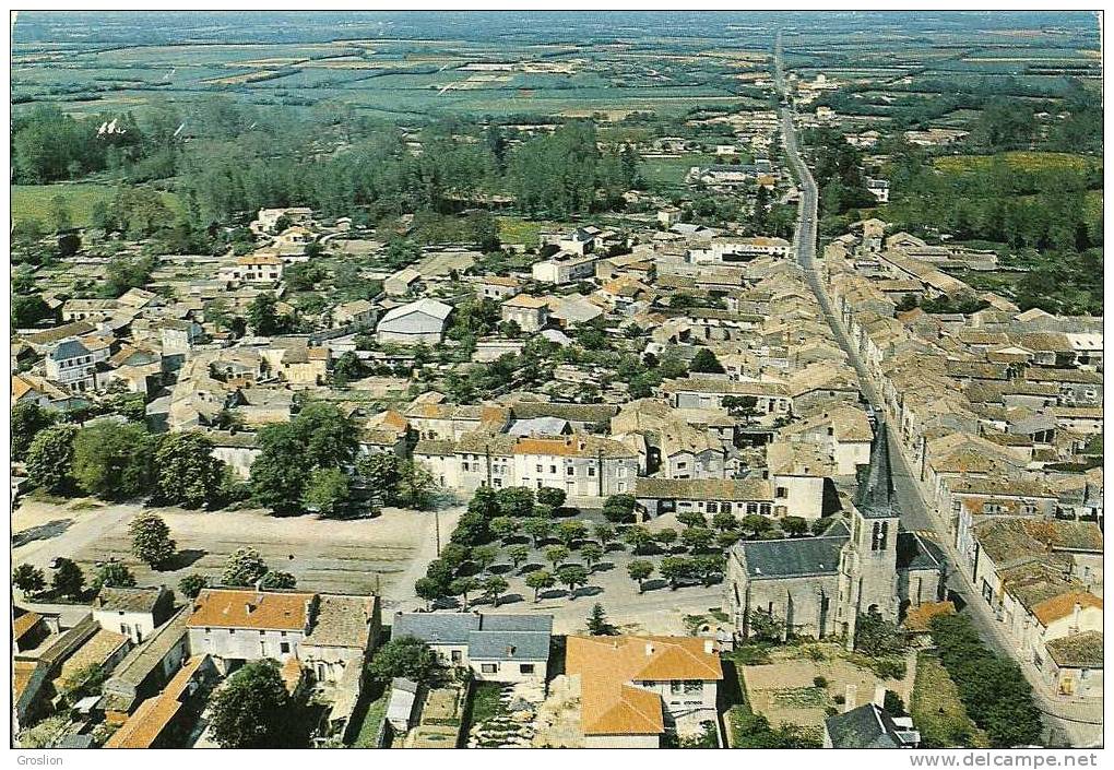 BRIOUX BOUTONNE VUE GENERALE N° A79 B57 1001 - Brioux Sur Boutonne