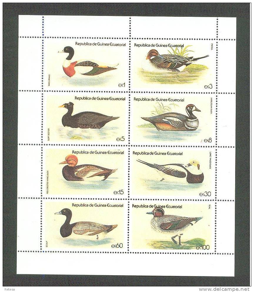 GUINEE EQUATORIALE  WATERVOGELS 1979 ** - Ducks