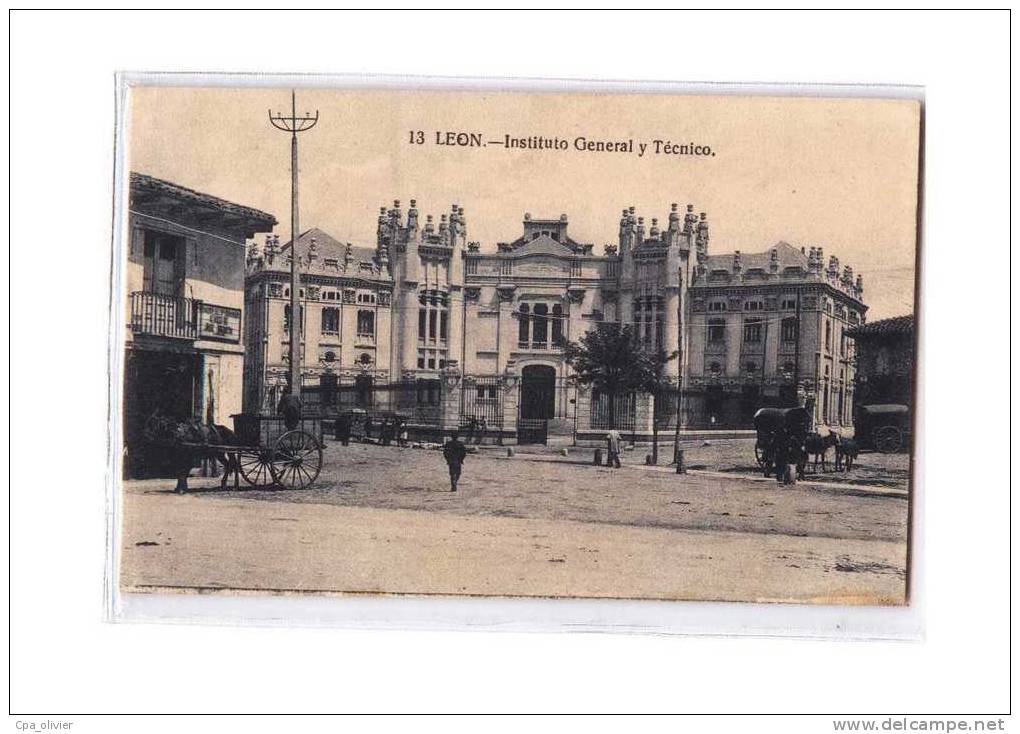 ESPAGNE Leon Instituto General Y Tecnico, Institut Général Et Technique, Ed 13, 1924 - León
