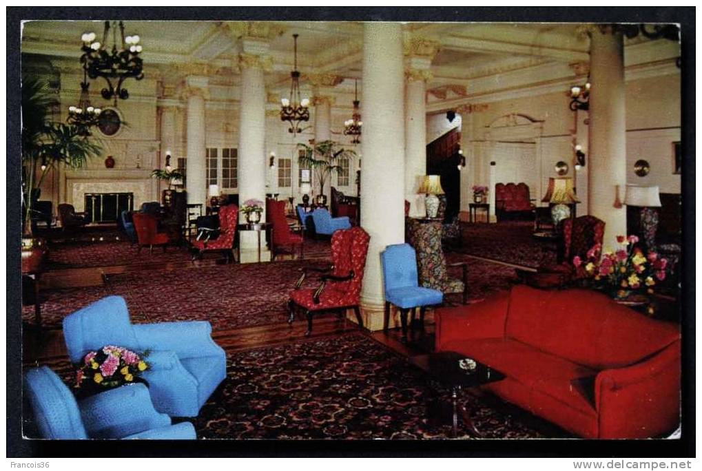 Canada - Interior View Empress Hotel - Victoria - 1958 Written And Stamped - Autres & Non Classés