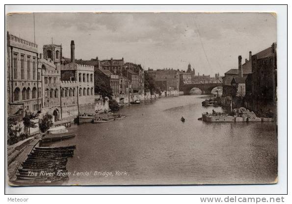 York - The River From Lendal Bridge - York