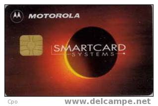 # Carte A Puce Salon Motorola - Smartcard System   - Tres Bon Etat - - Cartes De Salon Et Démonstration