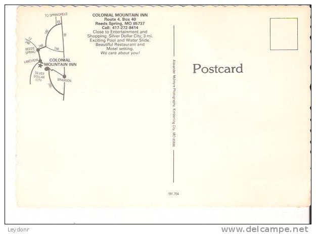 Colonial Mountain Inn- Reeds Spring, Missouri - Other & Unclassified