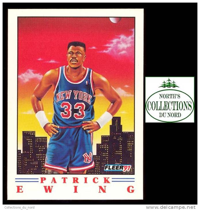 Patrick Ewing Fleer 1991 Basketball Card 4 Of 6 - 1990-1999