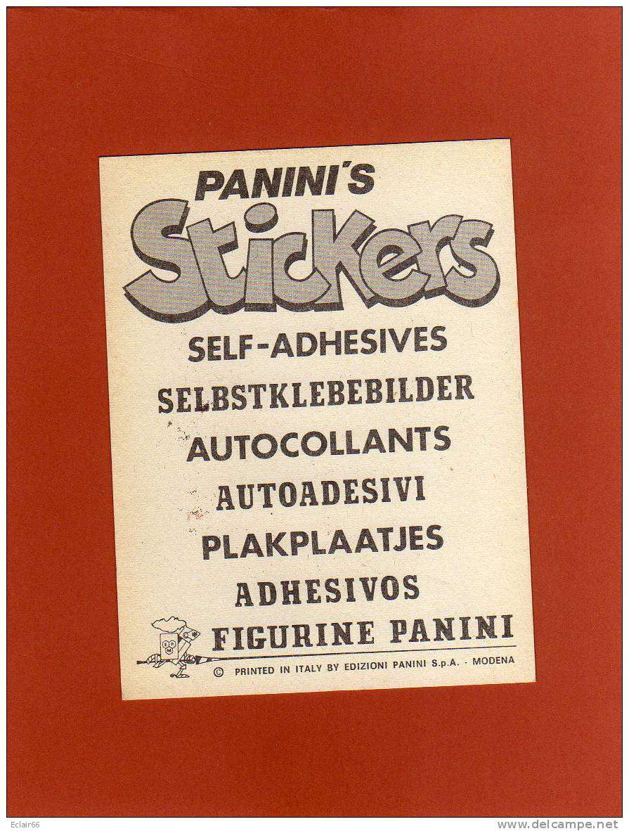 PANINI Figurine Panini      BELGIQUE    R S C    ANDERLECHT - Other & Unclassified