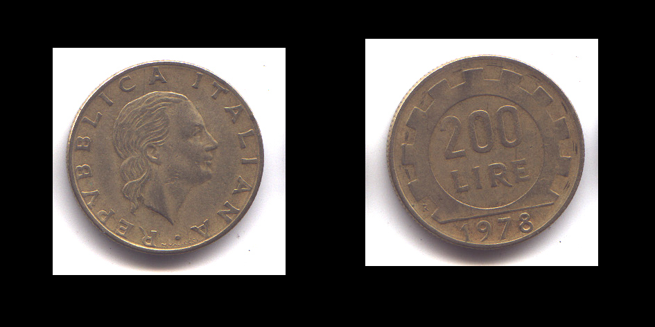 200 LIRE 1978 - 200 Liras