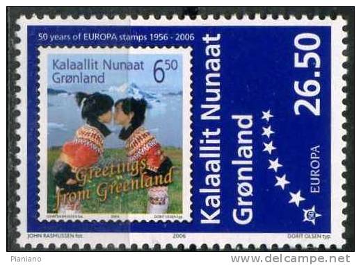 PIA - GROENLANDIA - 2006 : 50° Dell´emissione Dei Francobolli "Europa" - (Un  445) - Unused Stamps