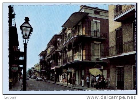 Saint Peter Street - New Orleans -  Louisiana - New Orleans