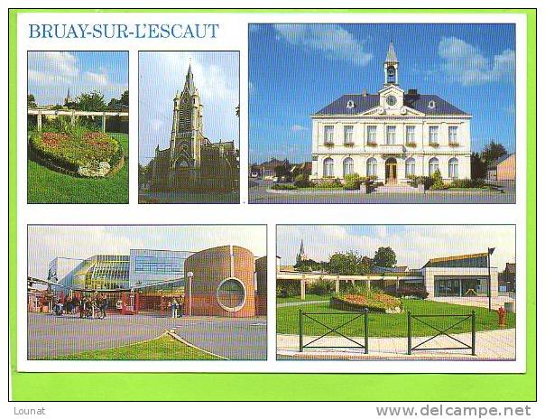 59 BRUAY Sur L´Escaut : Multivues (poste , Collège ....................) - Bruay Sur Escaut