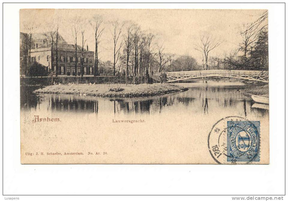 OLD FOREIGN 5406 - NETHERLANDS - ARNHEM - LAUWERSGRACHT - Arnhem