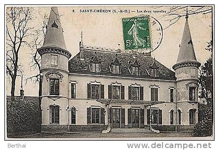 91 SAINT CHERON - Les Deux Tourelles - Saint Cheron