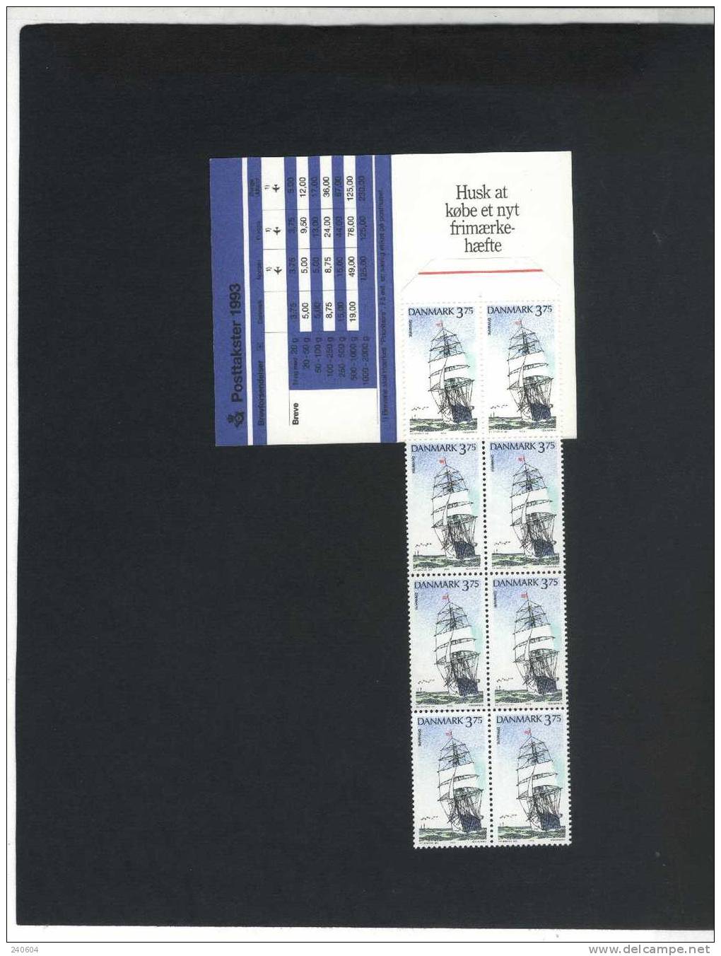 TIMBRES   Carnet  DANEMARK   --  N°  C 1059   ** - Postzegelboekjes