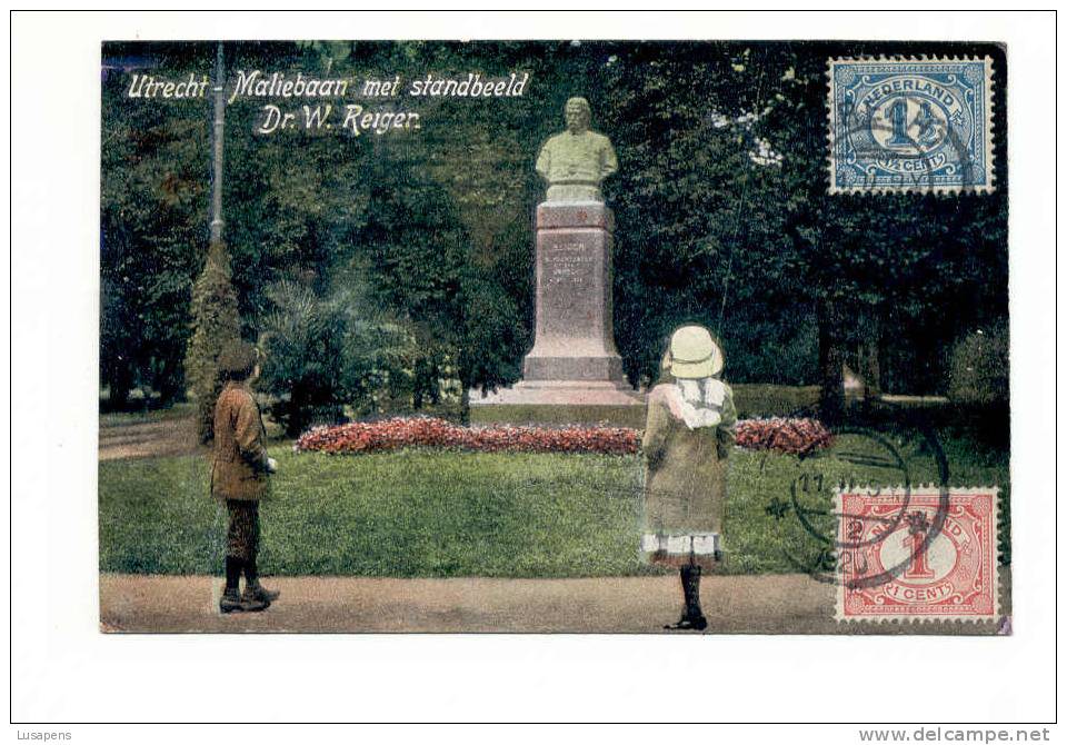 OLD FOREIGN 5424 - NETHERLANDS - ULTRECHT MALIEBAAN MET STANDBEELD - Utrecht