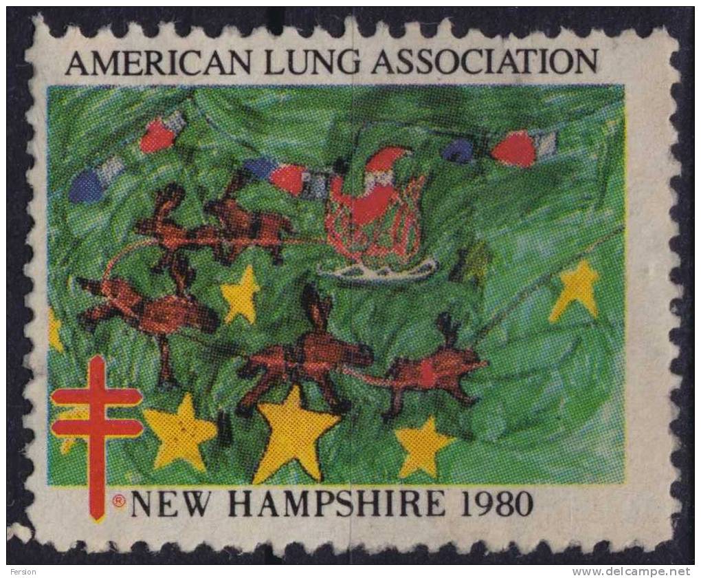 1980 - USA - Tuberculosis - Charity Stamp (New Hampshire) - Other & Unclassified