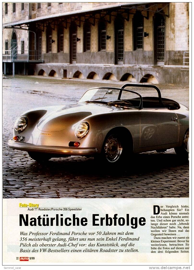 Auto  Zeitung  9/1999  Mit :  Test / Fahrberichte :  Seat Toledo 1.6  -  VW Golf 2.0  -  BMW Z3 2.0  Usw. - Automobile & Transport