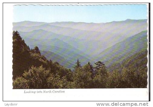 View From Newfound Gap Into North Carolina, Great Smoky Mountains National Park - Autres & Non Classés