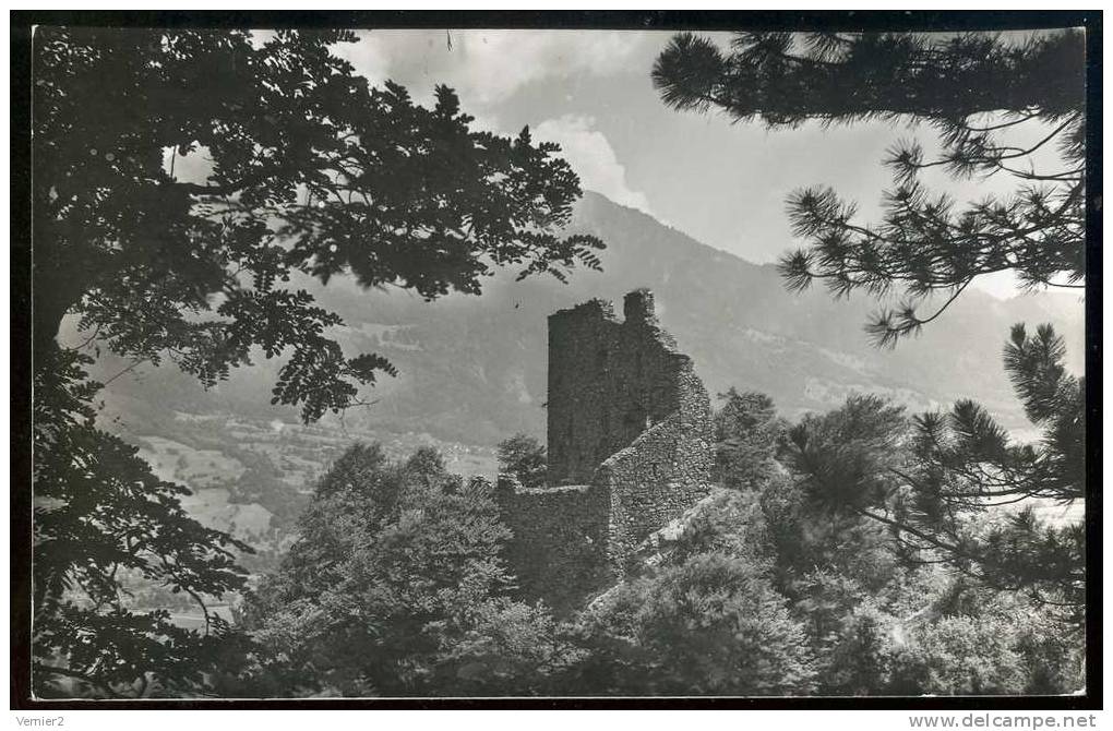 Bad Ragaz - Ruine Wartenstein - Obl. à Bad Ragaz Heil- Und Jungbrunnen Le 23.08.1945 - Bad Ragaz