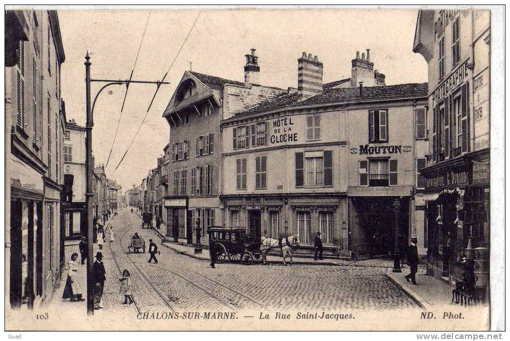 CHALONS - RUE ST-JACQUES - Châlons-sur-Marne