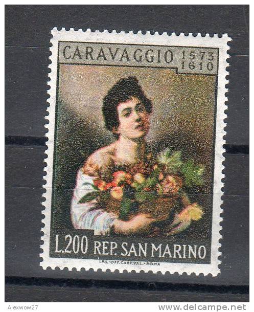 SAN MARINO 1960 -- CARAVAGGIO -- ** N° 550 - Unused Stamps